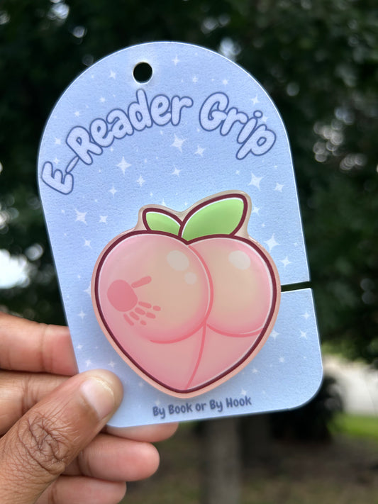 Peach Butt E-Reader Grip