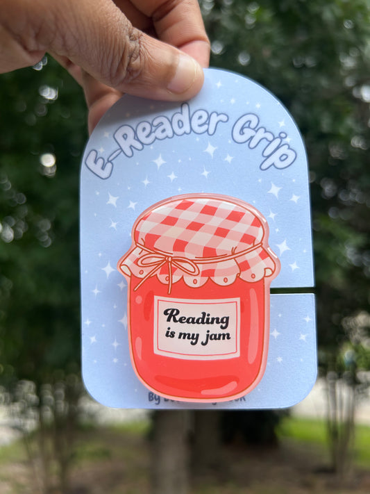 Reading is my Jam E-Reader Grip