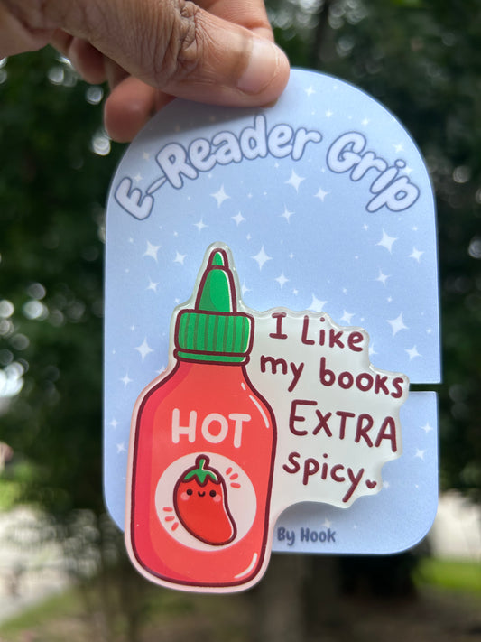 I Like My Books EXTRA Spicy E-Reader Grip