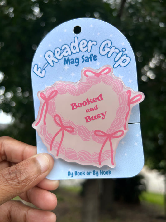 Booked and Busy E-Reader Grip