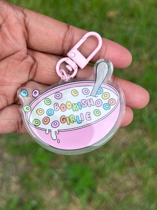 Bookish Girlie Keychain