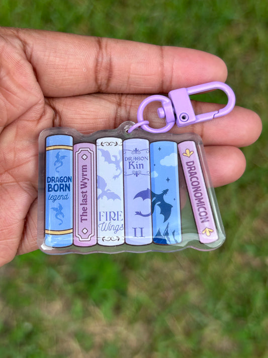 Dragon Books Keychain