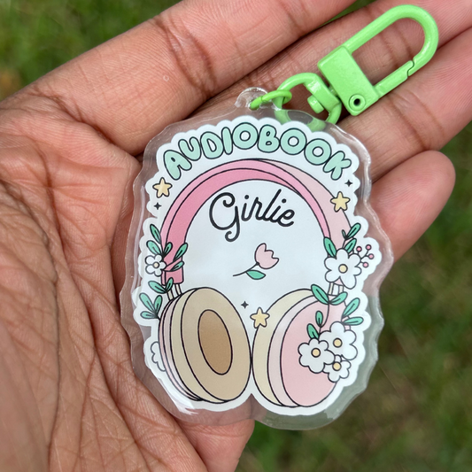 Audiobook Girlie Keychain
