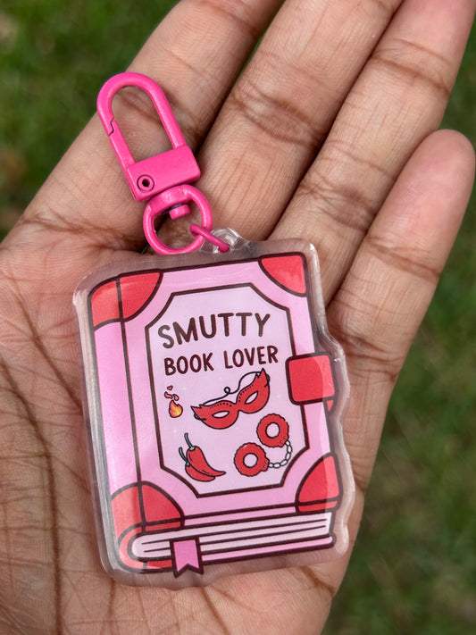 Smutty Book Lover Keychain